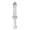 New Double Ended Crystal Glass Wand Stick