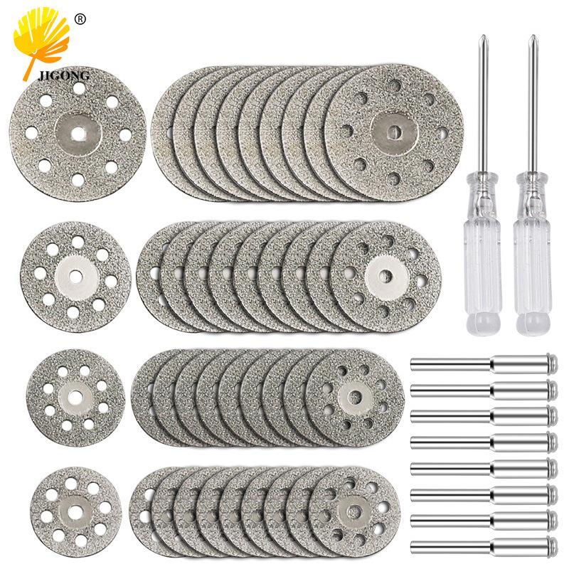 High-Speed Diamond Cutting & Grinding Disc Set for Electric Grinders – Steel & Resin Mesh Circular Saw Blade for Woodworking