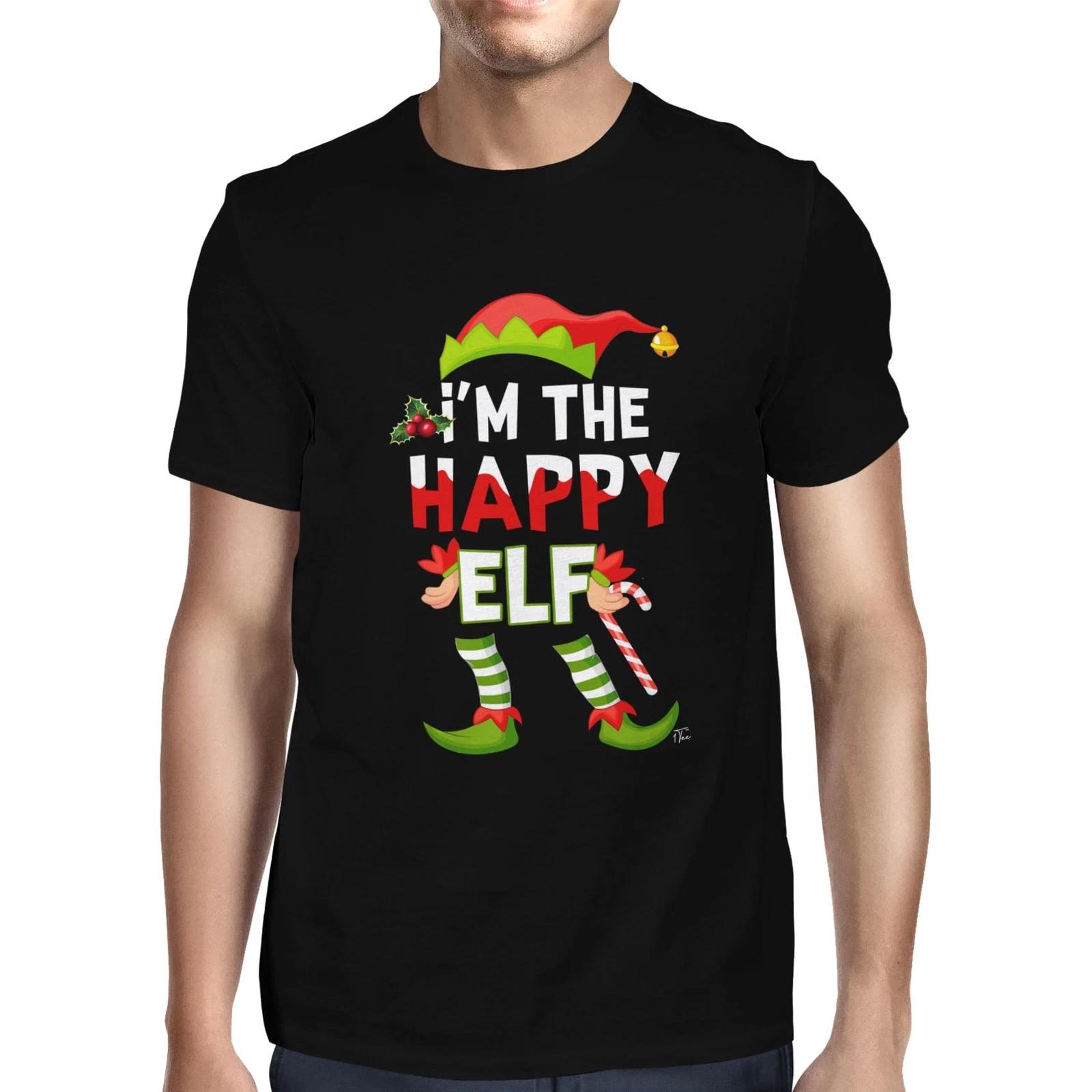 1Tee Mens I m the Happy Elf! T-Shirt XXXXL