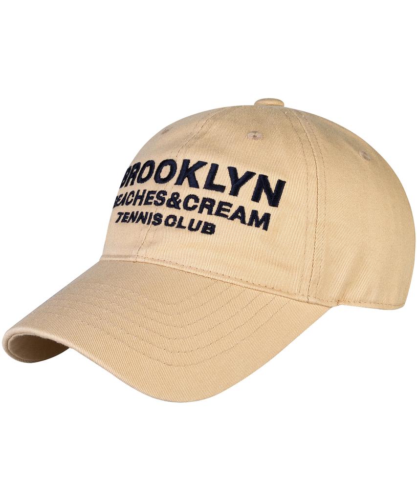 Bichiseuaenkeulim Brooklyn Tennis Club Ball Cap-Beige
