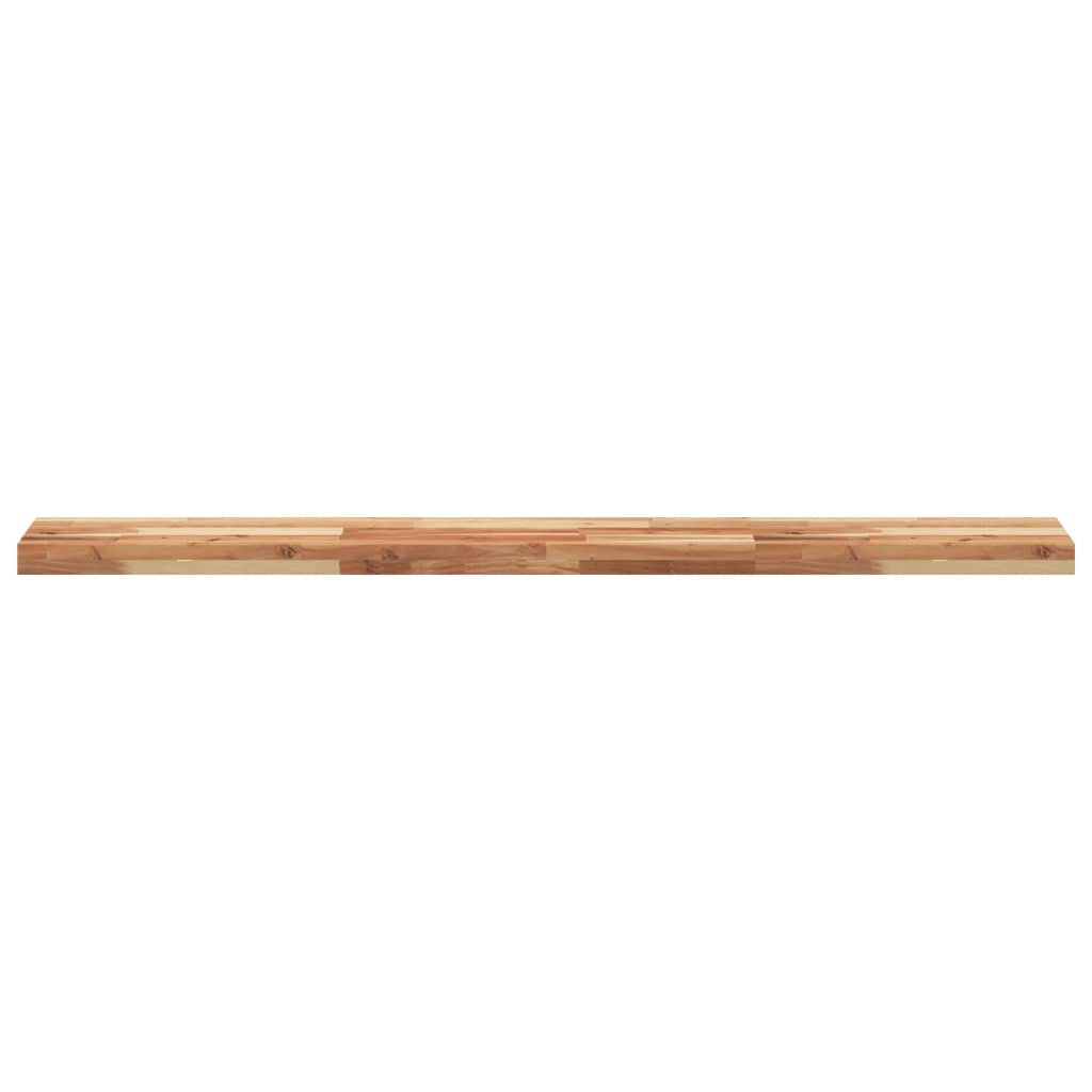 Floating Shelf 120x20x4 cm Solid Acacia Wood Oil Treated