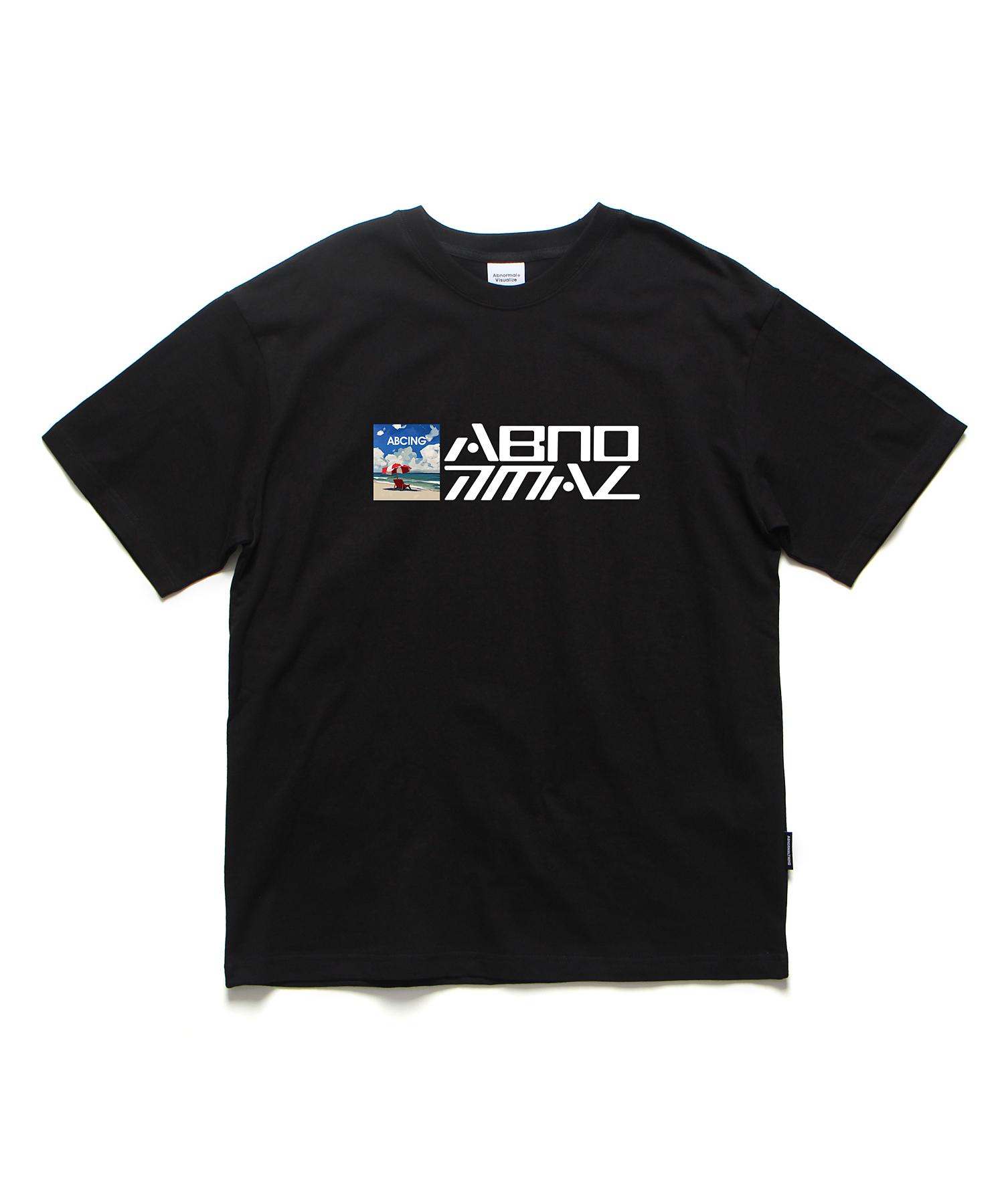 Appnol Mersing Rs Beach Oversized T-Shirt Black (Rs Beach T-Shirt Black) L