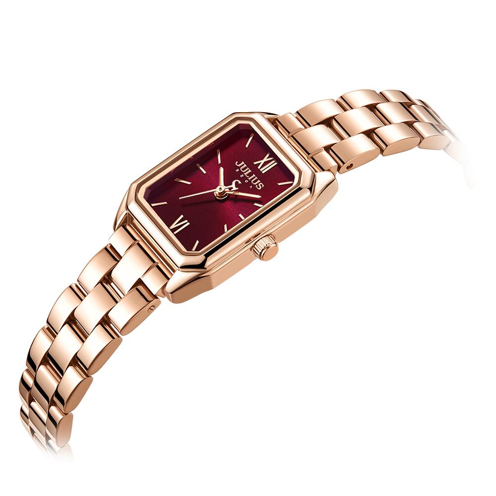 Jyullieoseu Ja-1320 Square Women'S Metal Watch