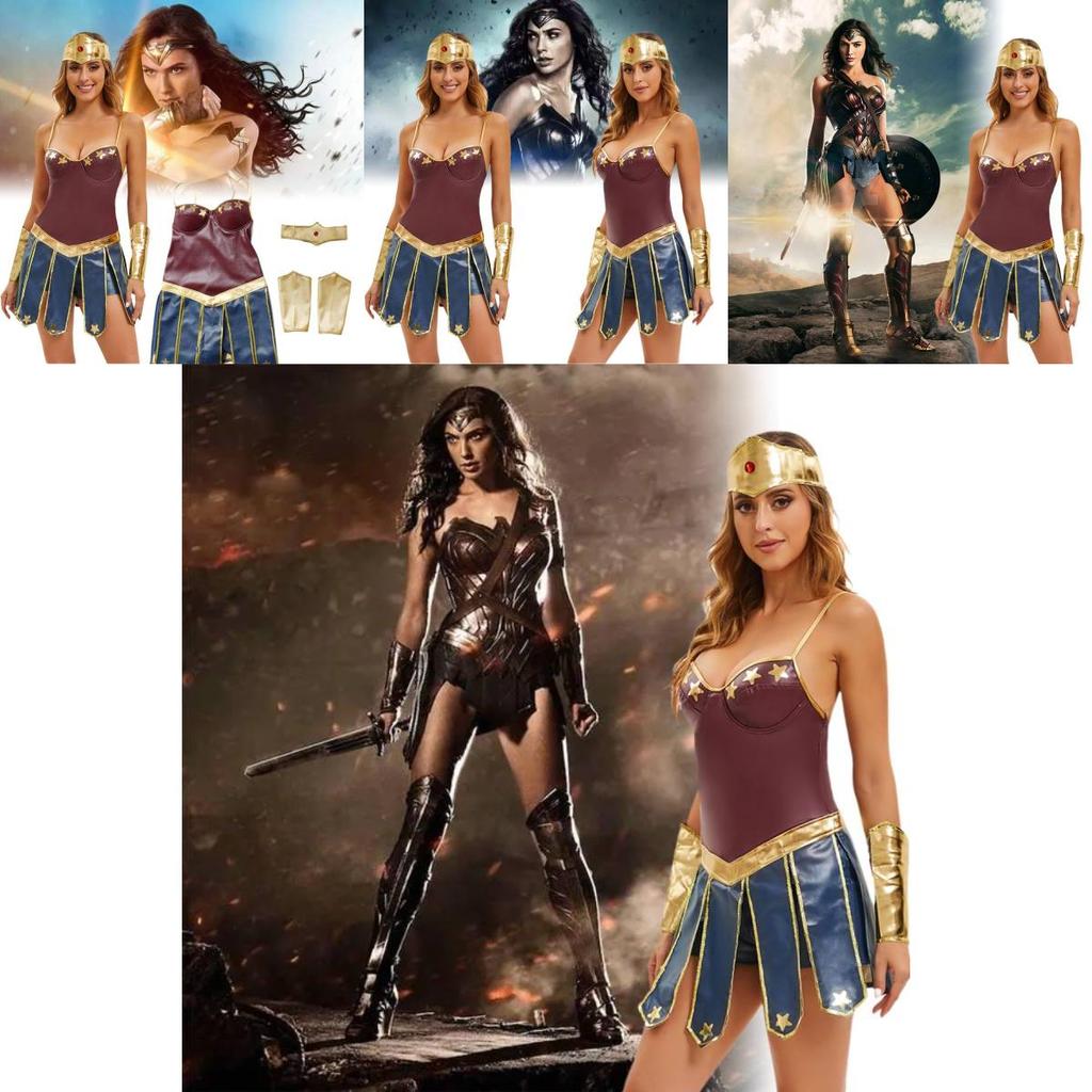 Stunning 2024 Wonder Woman Costume Greek Goddess Roleplay Outfit For Women