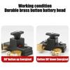 12V 24V Car Battery Power Off Switch Car Battery Disconnect Switch Isolator Brass Battery Disconnect Knob For Marine Truck RV