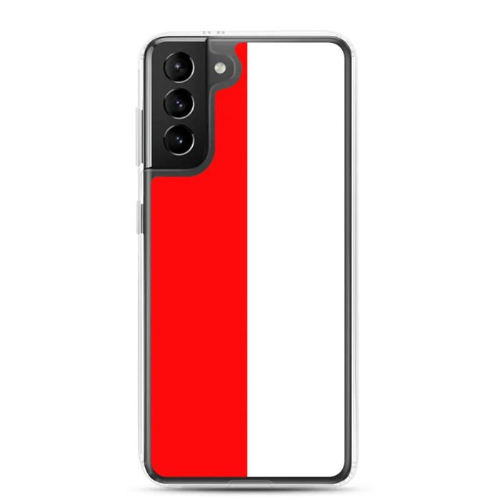 Coque Téléphone - Samsung - Galaxy S21 Ultra - Drapeau Indonésie - Souple - Flerfarget