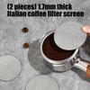 51/53/58mm Coffee Filter Screen Heat Resistant Mesh Portafilter Coffee Making Puck Screen for Espresso Machine