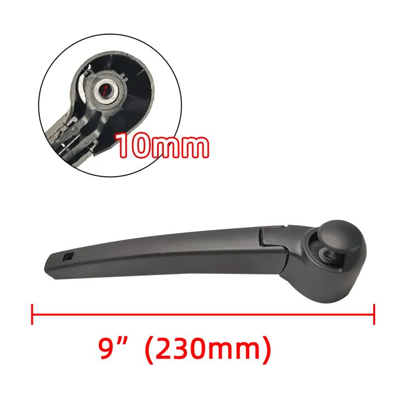 Adatto Per Volkswagen Scirocco 2009--2016 Tergicristallo Posteriore Braccio Tergicristallo Tergicristalli Spazzole Pulizia Acc