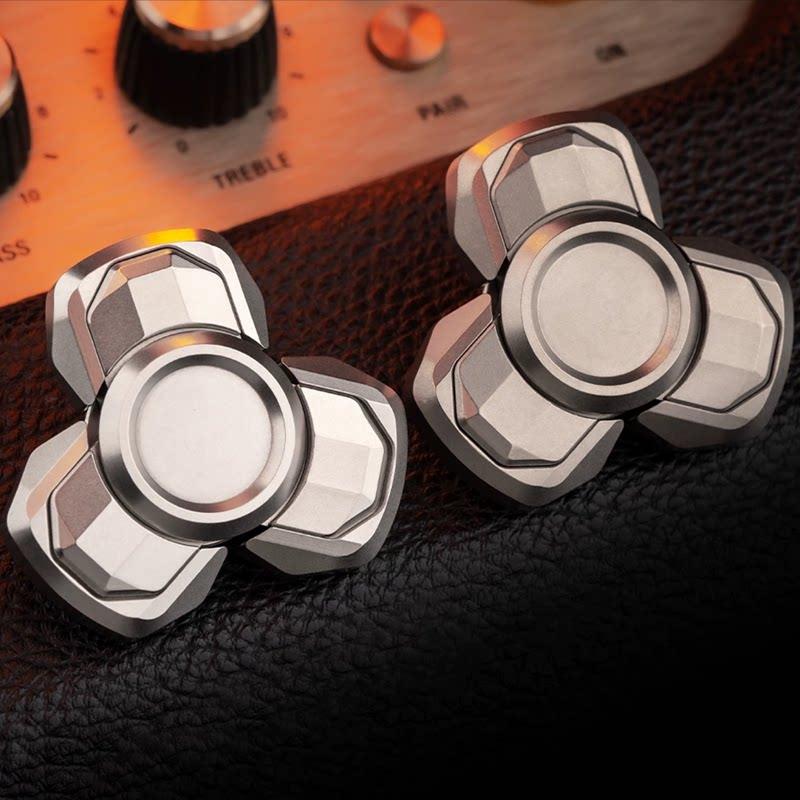 Armor Apen Fidget Spinner Stainless Steel Fingertip Hand Spinning Top Tip Rotating Fidget Roller Edc Metal Stress Easing Toy Men