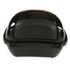 Motorcycle Rear Top Box Motorbike Tail Trunk Storage Case Waterproof Lockable For Autocycle Black
