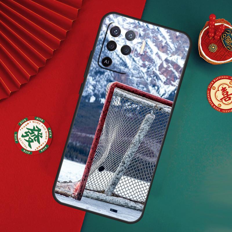 Ice Hockey Rink Sport Case For Oppo A15 A17 A57 A6 A5 Pro A54 A74 A94 A16 A76 A96 A40 A60 A80 A18 A38 A58 A78 A98