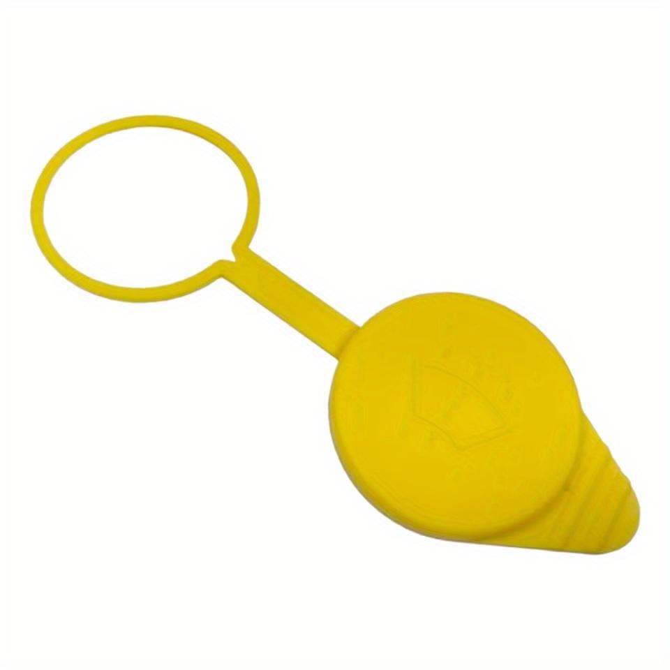 Durable Yellow Plastic Windshield Washer Fluid Reservoir Cap for Nissan Pathfinder, 289137F001 -Easy Installation & Leak Prevention