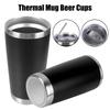 20oz Water Bottle Thermal Mug Drinkware Beer Cups Insulated Leakproof with Lids Stainless Steel with Lids Vacuum for Car Gifts