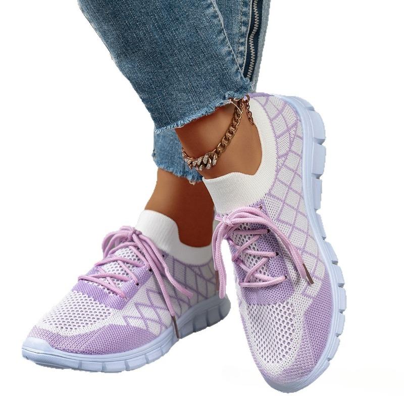 Thick-soled, Breathable, Versatile Casual Shoes, Fashionable Women's Student Sports Single Shoes