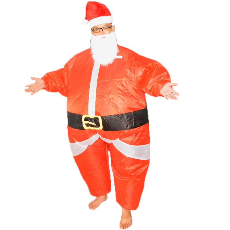 Inflatable Santa Claus Costume, Adult