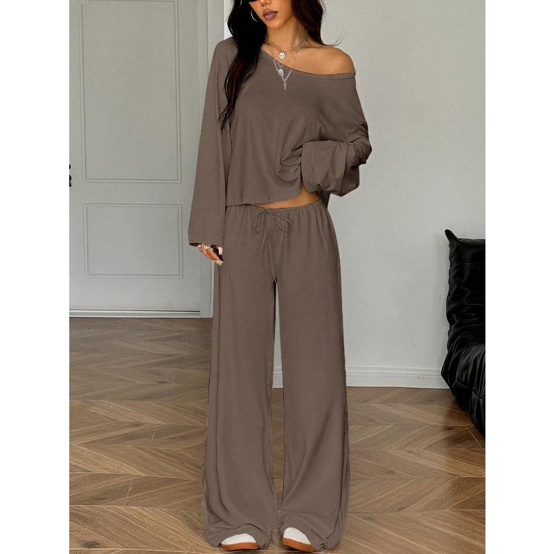 IHUASU Women's Fashion Casual Long Sleeve Pants Suits
