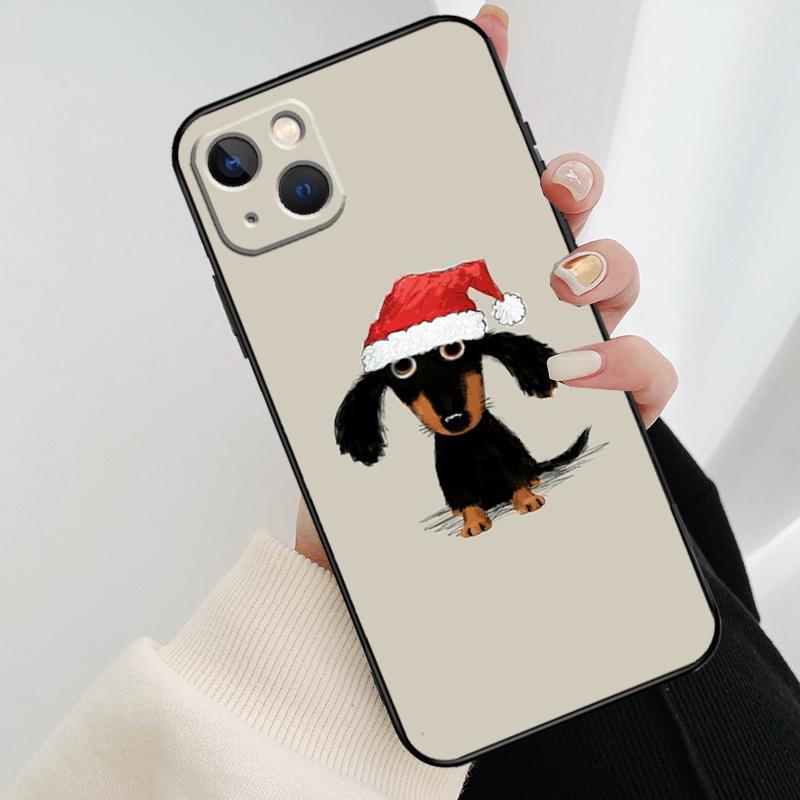 Cute Dachshunds Phone Case For iPhone 17 Pro Max 16 15 14 11 12 13 Pro Max mini 15 16 Plus 16e 17 Air Cover