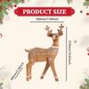 Christmas Reindeer Statue Deer Sculpture Creative Design Ideal Gift Xmas Elk