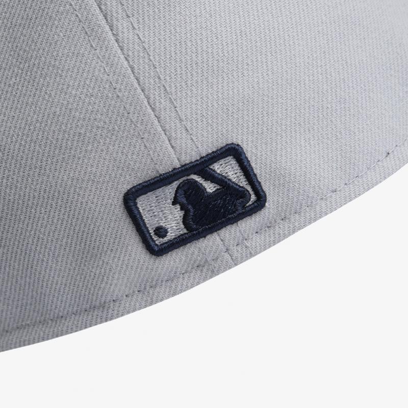 New Era Mlb La Dodgers Fitted Cap Dolphin Gray