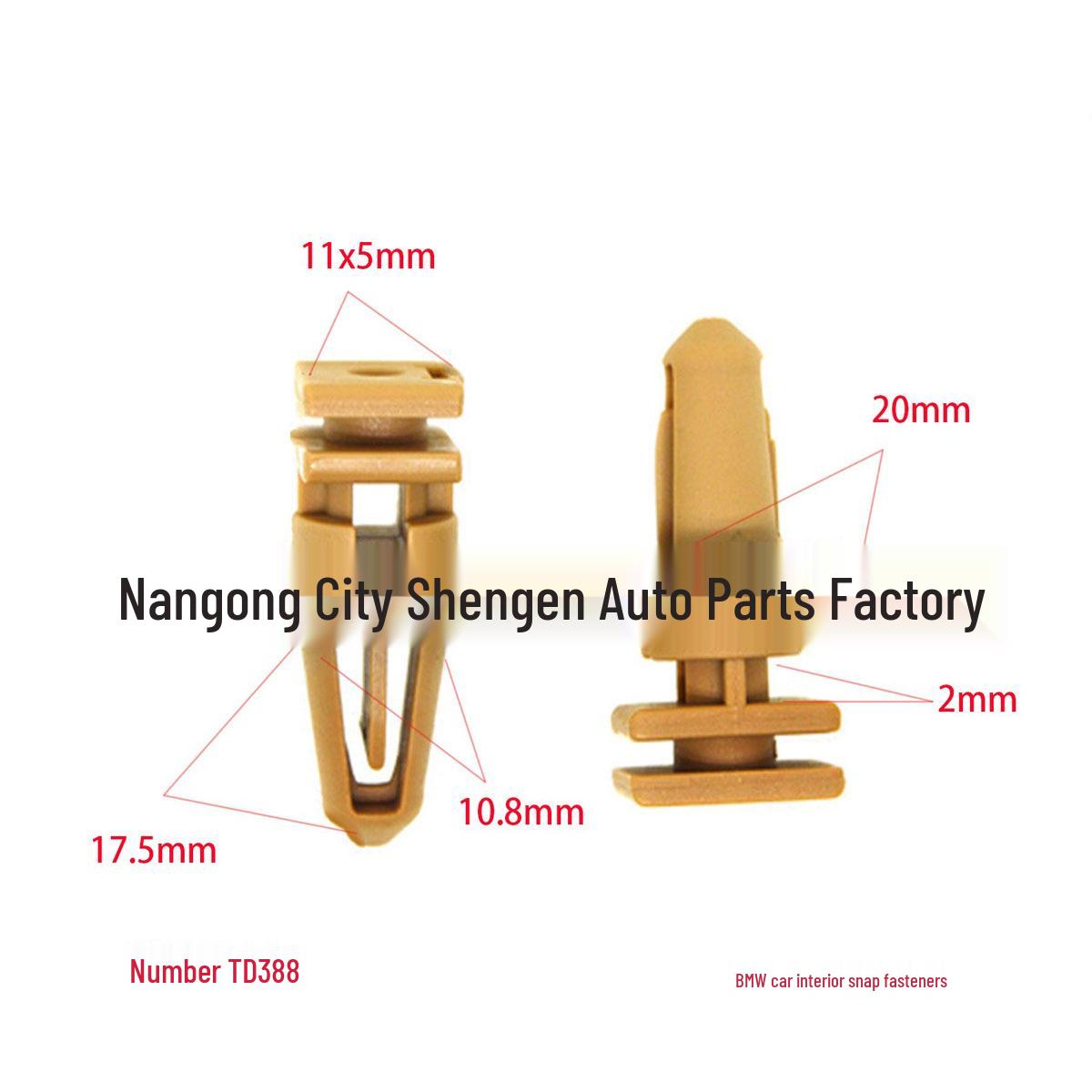 

BMW 3 Series & 5 Series/X5/X6 Door Panel Trim and Buckles. 10000 pieces