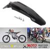 Plastic Material Front Fender Extended Length Tail Fender Mudguard Motorcycle Fender  Dirt Bike