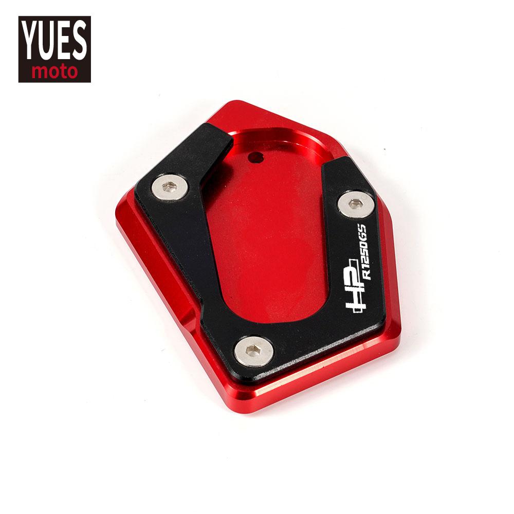 Motorcycle Accessories CNC Kickstand Side Stand Vergroter Plaat Extension Pad For BMW R1250GS HP Adv Adventure Low