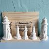 3D Lighthouse Silicone Moulds Candle Molds Cake Molds Ornament Molds Epoxy Resin Molds Plasters Molds for Candle Making