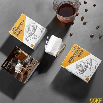 55KF 25/50pcs Disposable Filter Paper Bag Portable Hanging Ear Coffee Fliter Bag Brewing Tool Coffee Accessories Enduring