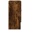 Wall Cabinet Smoked Oak 60x31x70 Cm Engineered Wood