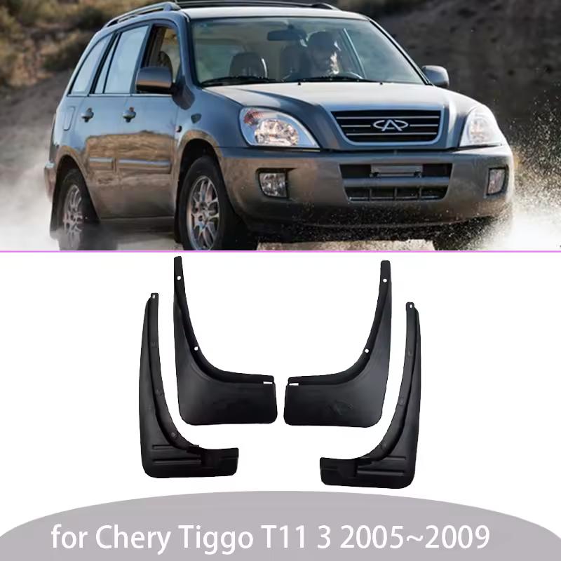 

4x для Chery Tiggo T11 3 J11 EVO5 2005 ~ 2013 DR Motor DR5 брызговики крыло брызговики автомобильные детали Стайлинг Tiggo T11 2005-2009