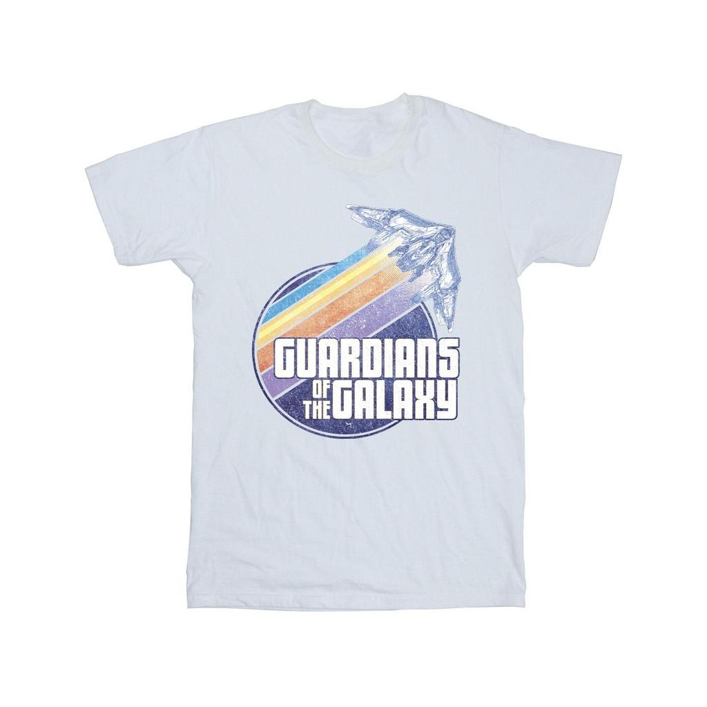 Guardians Of The Galaxy Mens Badge Rocket T-Shirt