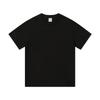 Summer new product cool antibacterial pure cotton round neck T-shirt men's and women's casual loose and versatile solid color half-sleeve short inside