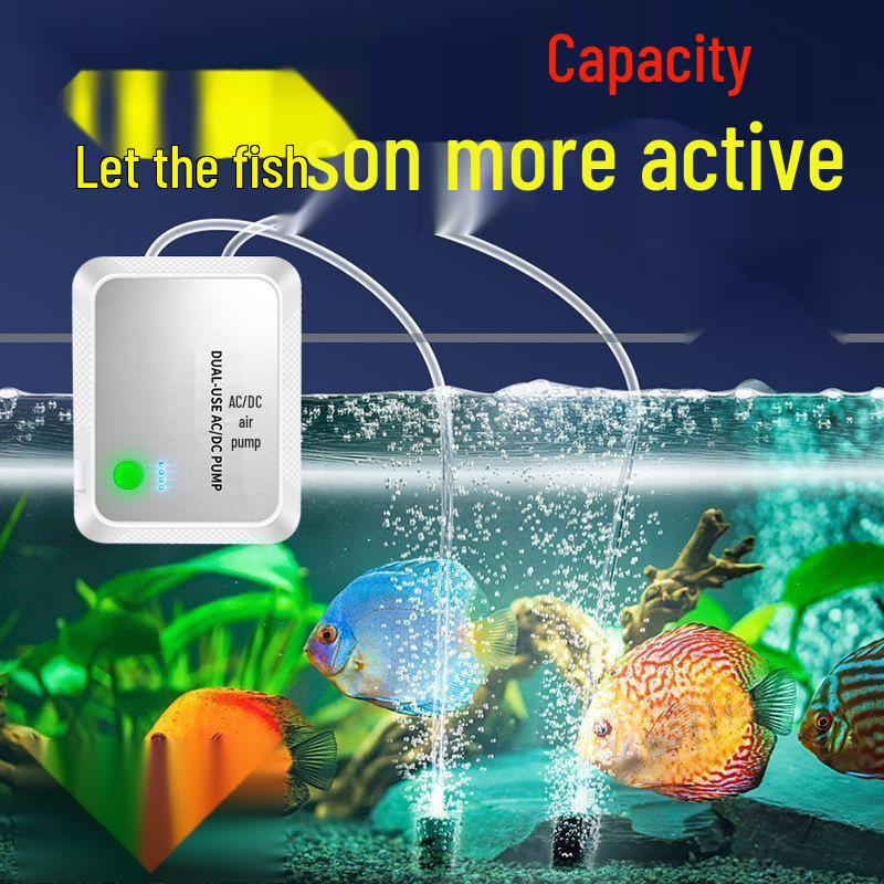 Portable Lithium Battery Fish Tank and Outdoor Aerator Pump