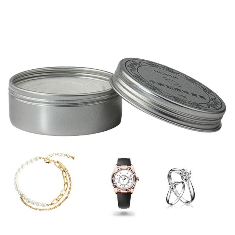 Kratzentferner Metalluhr Schmuck 30g Poliercreme Politur Metall Entrostungswerkzeuge Geeignet für Uhr- und Schmuckrenovierung