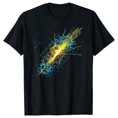 Bozon Higgsa Fizyka Cząstek Diagram Feynmana Koszulki Uczeń Nauczyciel Graficzna Odzież Uliczna Krótki Rękaw Prezenty Urodzinowe T-shirt