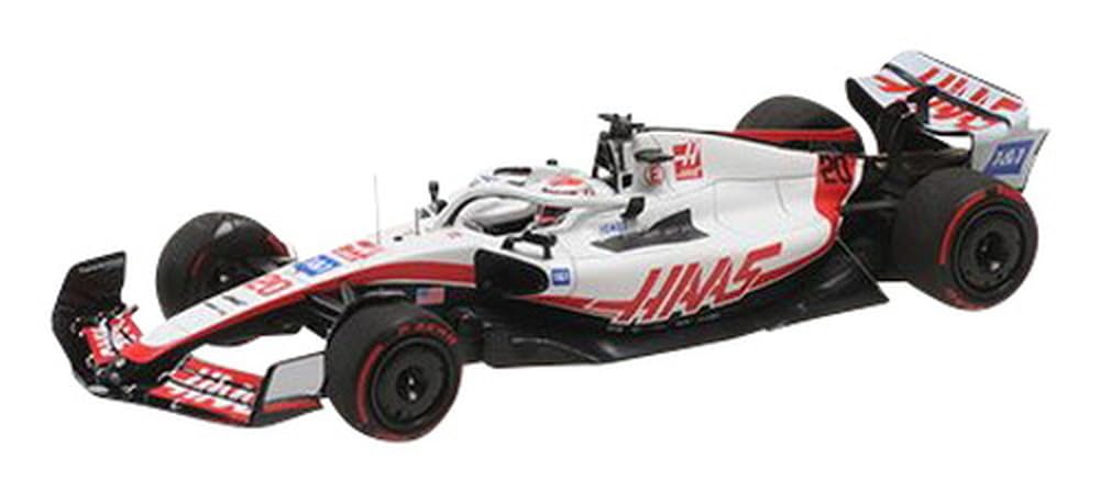 Minichamps scale Haas Magnussen Bahrain GP 2022 finished model 1/43 VF-22