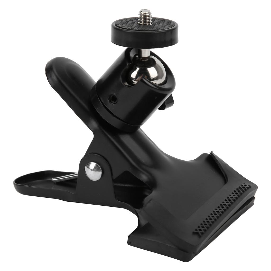 Tripod Camera Clip Holder Mount with 360 Degree Rotate Ball Head 14in Screw for Laptop