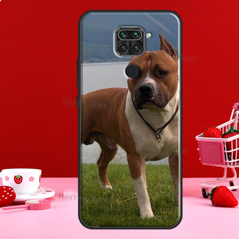 Pit Bull Lovely Dog Pitbull Case For Xiaomi Redmi Note 11 10 9 8 12 Pro Plus 12S 11S 10S Cover For Redmi 12C 10C 10A 9C