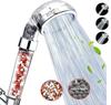 Cabezal de ducha SPA de 3 modos, filtro de ducha de ahorro de agua de alta presión, cabezal de ducha de masaje, manguera con gancho, accesorios innovadores para baño