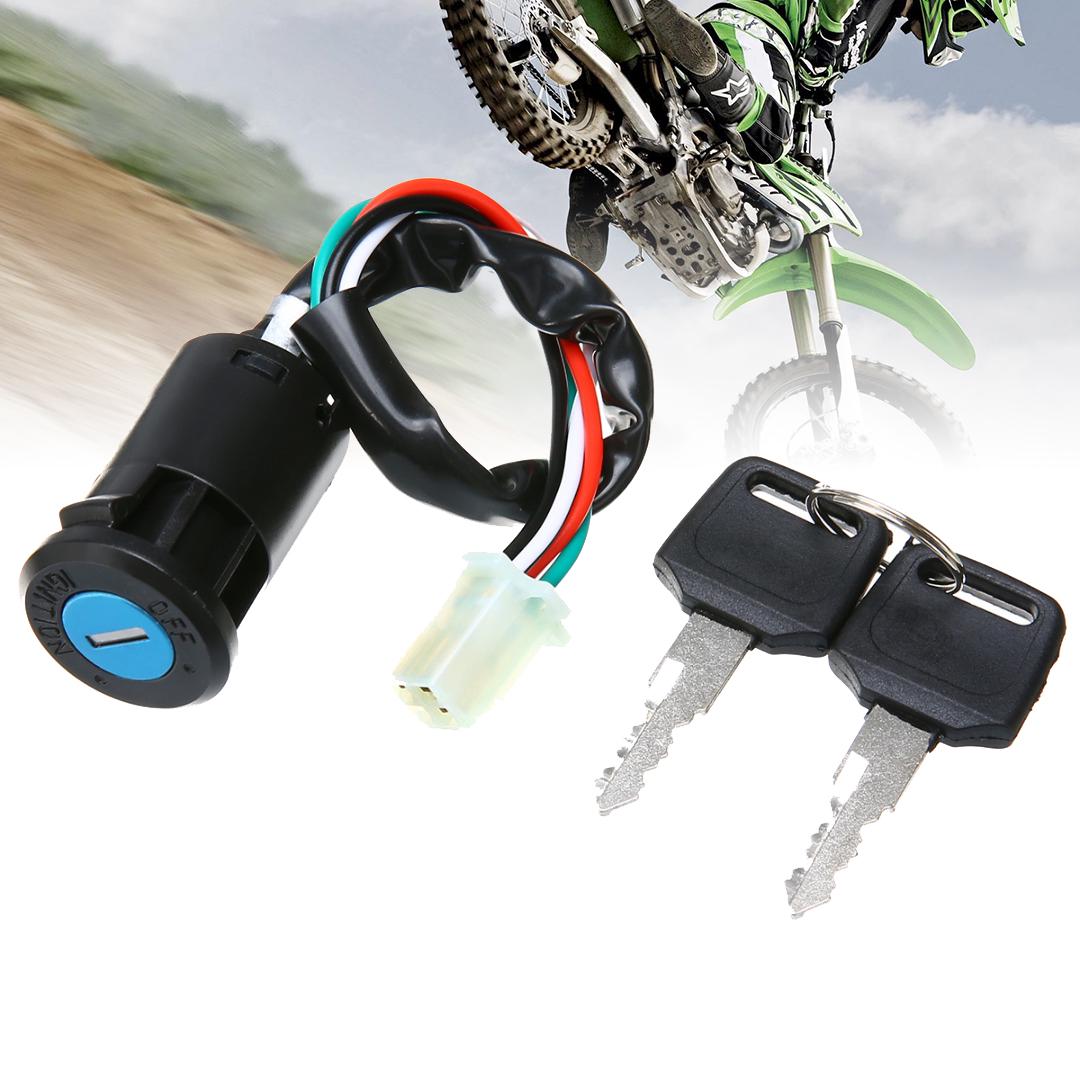 

Pdtoweb Мотоцикл Переключатель зажигания Ключ блокировки для Yamaha Suzuki Honda KTM Dirt Bike ATV
