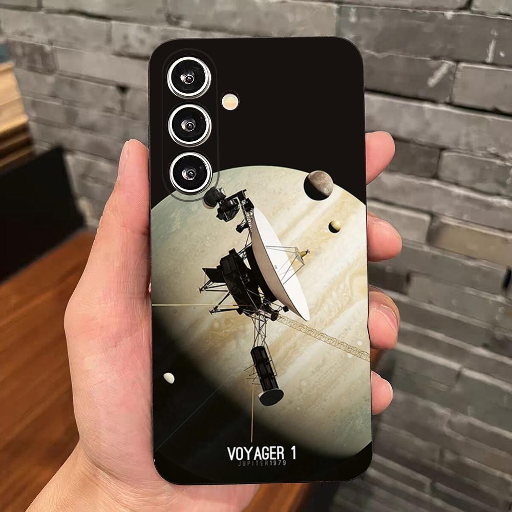 

Voyager 1 Satellite Phone Case For Samsung S25 Edge S24 S23 S22 S21 S20 Ultra Plus Fe Galaxy A54 A53 A34 A25 A16 Silicon Cover Samsung S24
