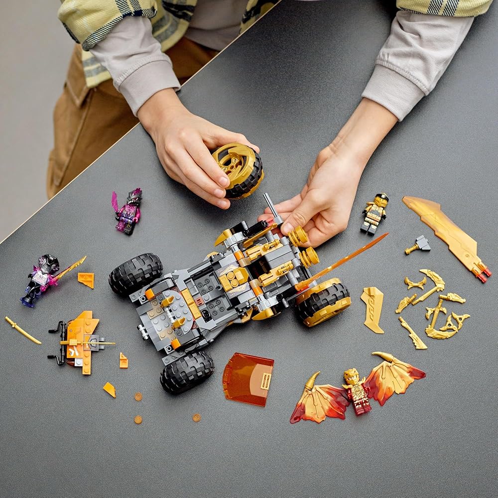 LEGO Ninjago Cole's Dragon Cruiser 71769 Building Toy for Boys Age 8 and Up