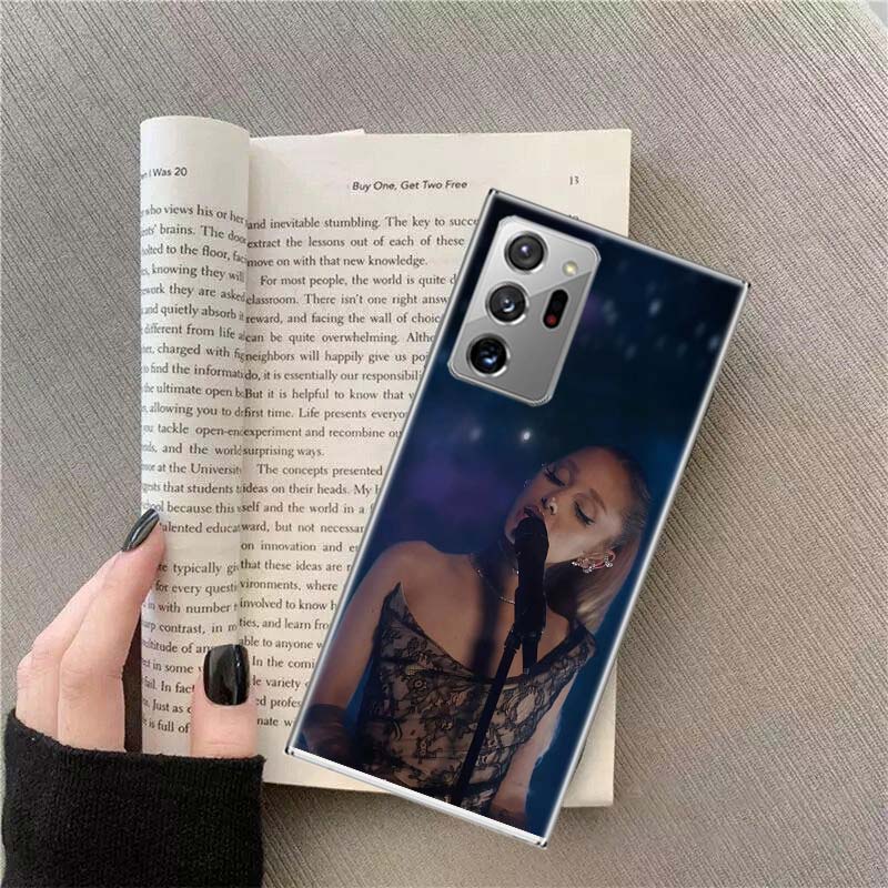 Ariana Grande Phone Case for Samsung A17 A37 A57 A07 A16 A26 A36 A56 A05S A15 A25 A35 A55 Galaxy A03 A13 A23 A33 A53 A50S A51 A7