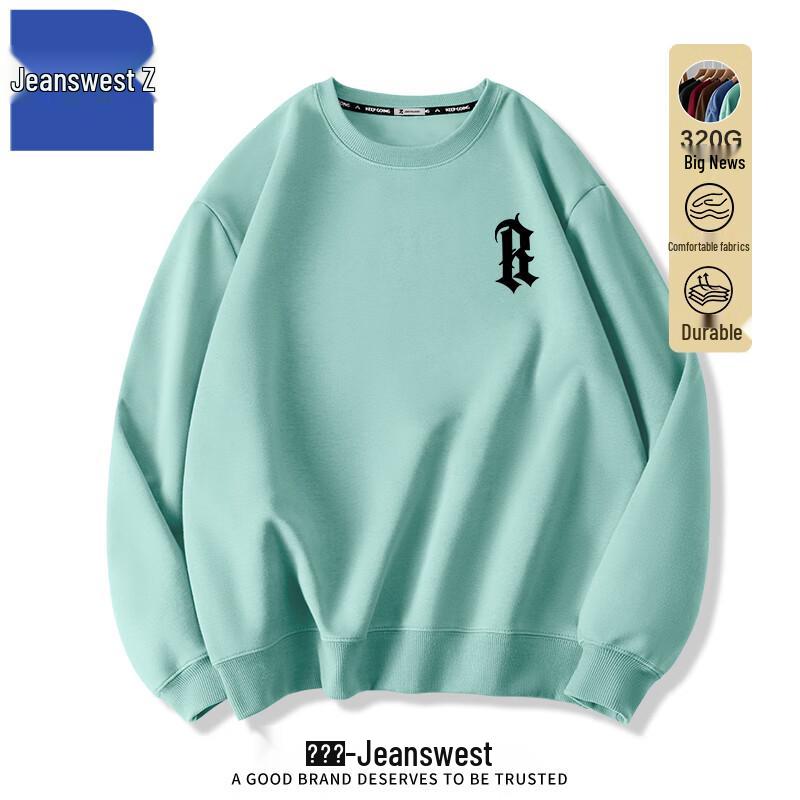 Jeanswest Men's Round Neck Sweatshirt T1002