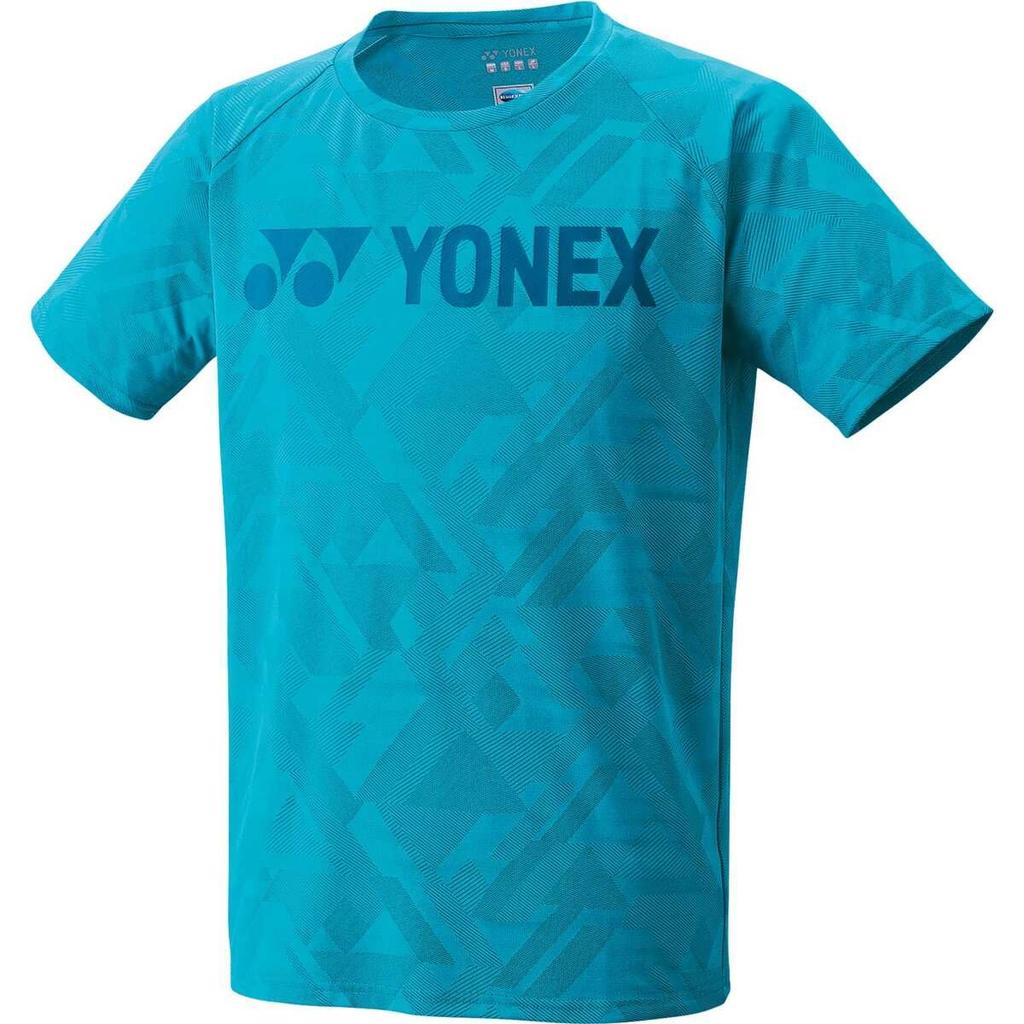 YONEX Short Sleeve Dry Light Turquoise Size S T-Shirt (Fit Style), (540),