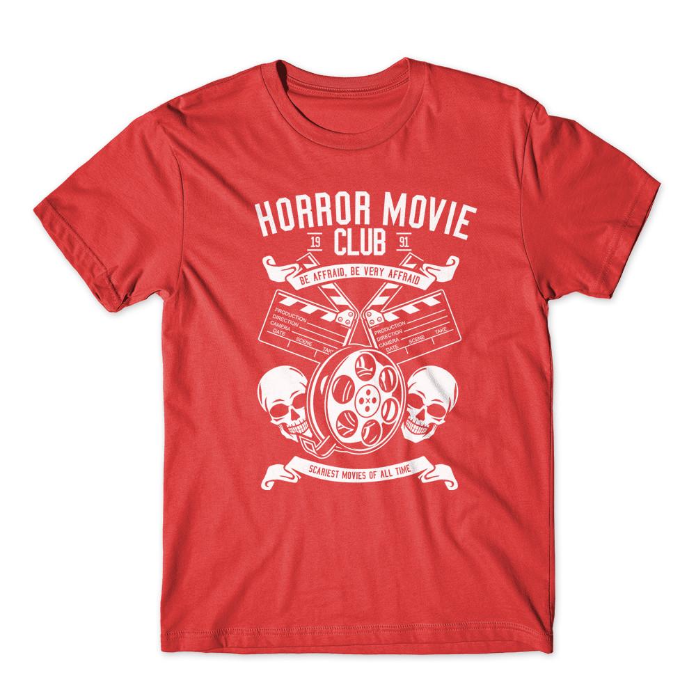 

Horror Movie Club T-Shirt 100% Cotton Premium Tee New XL