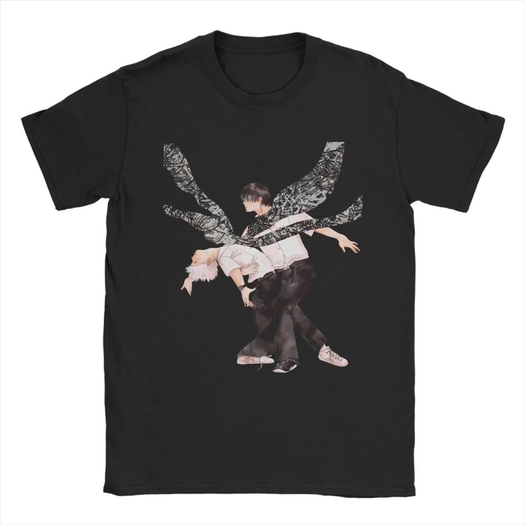 2025 L'Été Où Hikaru Est Mort T-shirt Chibi Été T-shirts Vintage 100% Coton Tshirt Harajuku pour Manches Courtes Haut Imprimé T-shirts