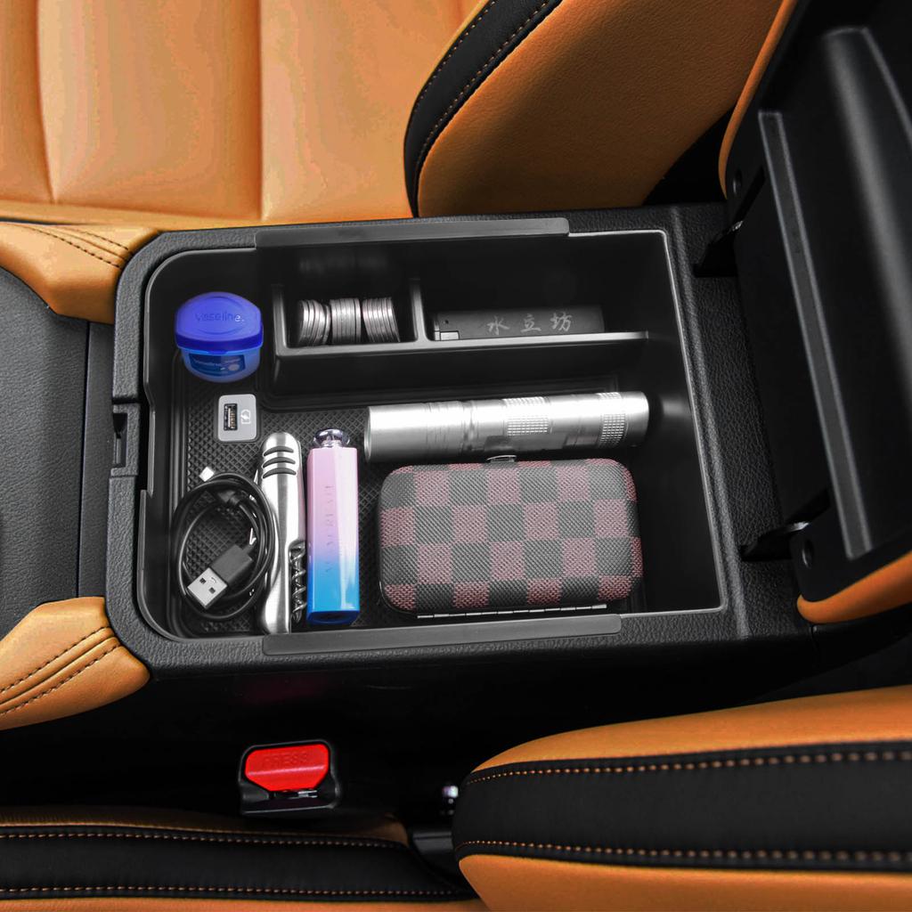 For Nissan Sentra 2020 2025 2025 2025 2025 Center Console Armrest Storage Box Center Console Organizer Tray Car ABS Storage Box