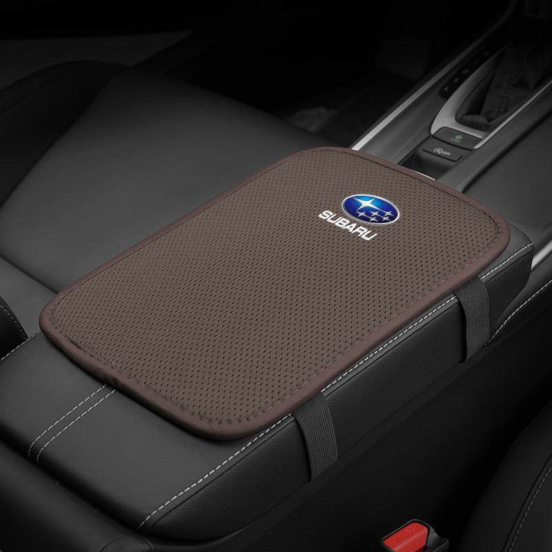 Car Center Console Armrest Box Mat Protection Pad Accessories For Subaru STI Forester Impreza Legacy Outback XV BRZ WRX Tribeca Y14