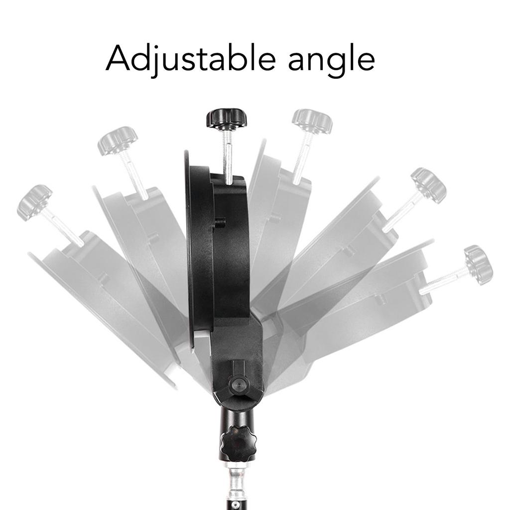 S Type Bracket for Bowens Mount Holder Portable ABS Lightweight Exquisite Workmanship S Type Bracket Holder for Softbox